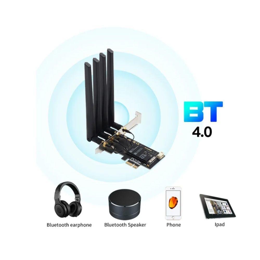 Placa Wifi Bcm94360cd, Para PC Hackintosh, Mac - Wireless