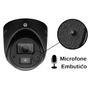 Kit Cftv Segurança Intelbras Vhd 3220, C/ Audio, Microfone, FULL HD, Dvr Mhdx 8ch + Hd 500GB