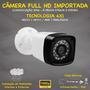 Kit Intelbras Cftv, 4 Cameras De Segurança, FULL HD 1080p, 2 MP, Infravermelho + DVR 1004c, 4 Canais, Multi HD