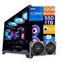 PC Gamer, Intel I7 14700kf, 32GB Memória RAM, DDR5, SSD 1tb M2 Nvme, Placa De Vídeo Rtx 4060ti 8GB, Placa Mãe B760m, Fonte 700w, Water Cooler 240mm