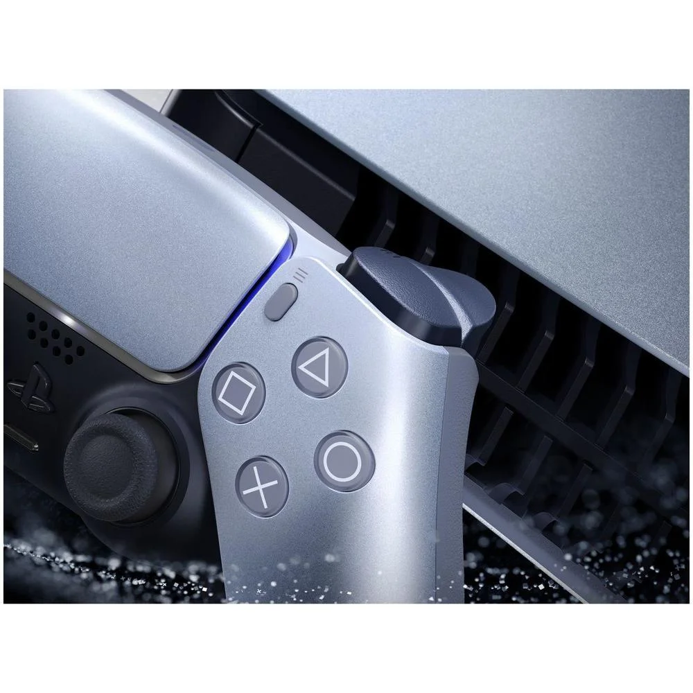 Controle Sony, Sem Fio, Dualsense, Sterling Silver, Ps5