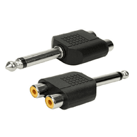 Adaptador Chip Sce, P10 Mono, Para 2 RCA