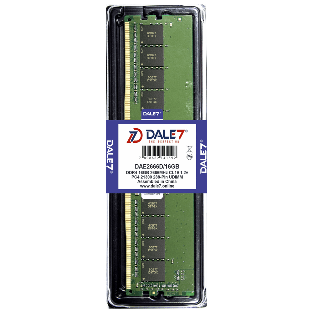 Memória Dale716GB 2666 Mhz DDR4 Desktop KaBuM