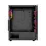 Gabinete Nexus Gamer Helium, Mid Tower, Acrílico Lateral, 3 Fans Frontais, Preto