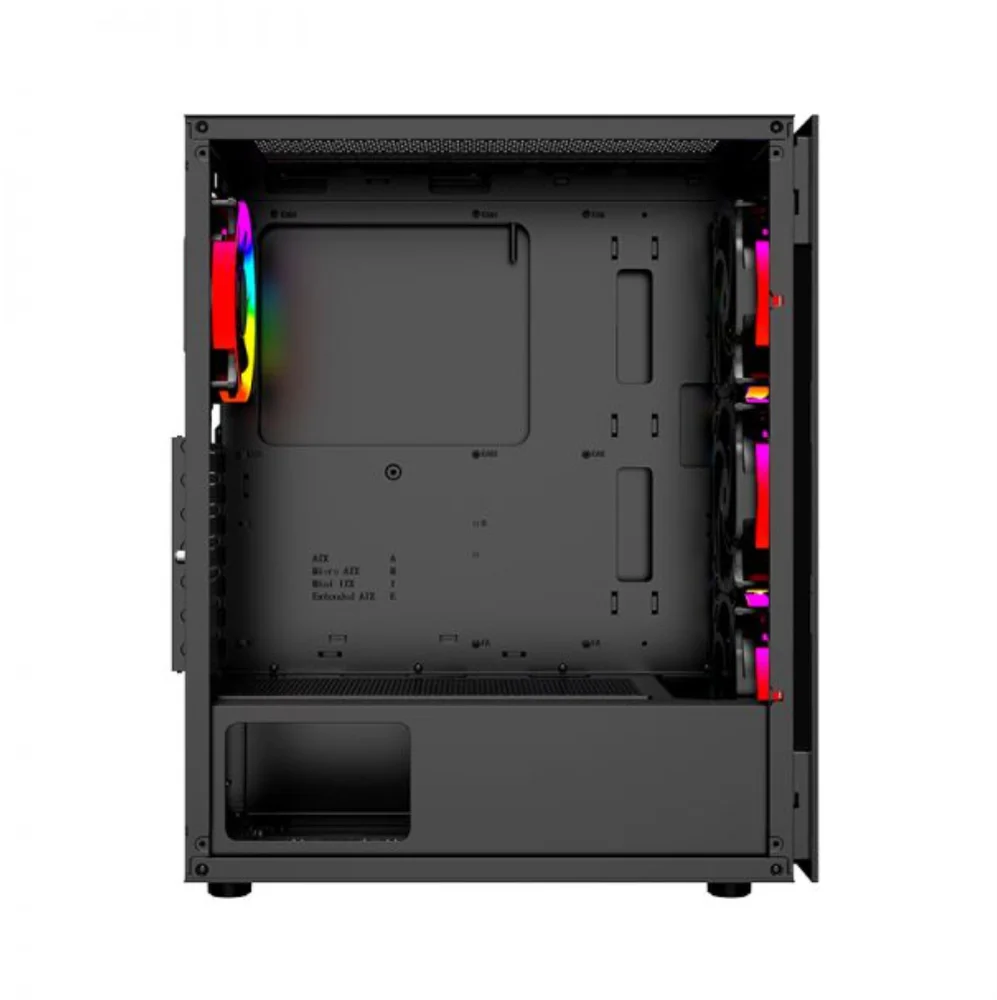 Gabinete Nexus Gamer Helium, Mid Tower, Acrílico Lateral, 3 Fans Frontais, Preto Gabinete Nexus Gamer Helium, Mid Tower, Acrílico Lateral, 3 Fans Frontais, Preto