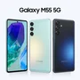 Smartphone Samsung Galaxy M55, 256GB,  8GB RAM, Câmera Tripla Até 50MP, Tela Super Amoled 6.7, Verde Claro