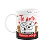 Caneca Flork Páscoa - Te Amo Meu Chocolate Amargo