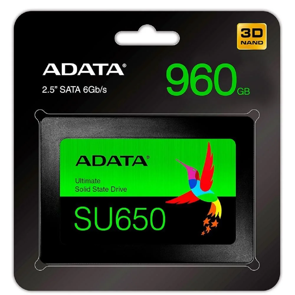 SSD Adata 512GB Su650 SATA KaBuM