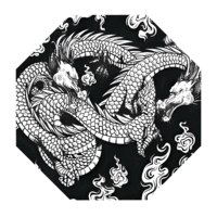 Tapete Gamer Premium Protetor De Piso Quarto Escritório - Dragão Chines