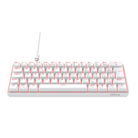 Teclado Mecânico Gamer Hyrax, Thunder, Switch Huano Azul, LED Vermelho - Abnt2