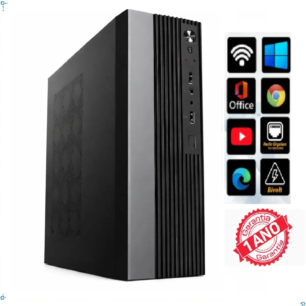 Mini PC Cpu Desktop Intel Core I5 4570, 8GB RAM, SSD 240GB, Windows 11 em Campinas - foto 2