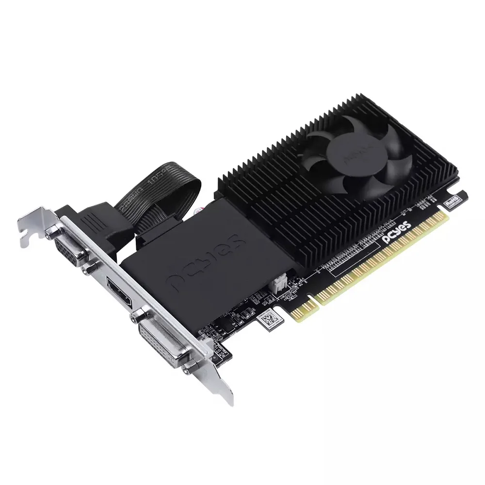 Placa De Vídeo Geforce G 210 PCyes Nvidia 1gb Ddr3 64 Bits - Ppe210dr3sfbr Placa De Vídeo Geforce G 210 PCyes Nvidia 1gb Ddr3 64 Bits - Ppe210dr3sfbr