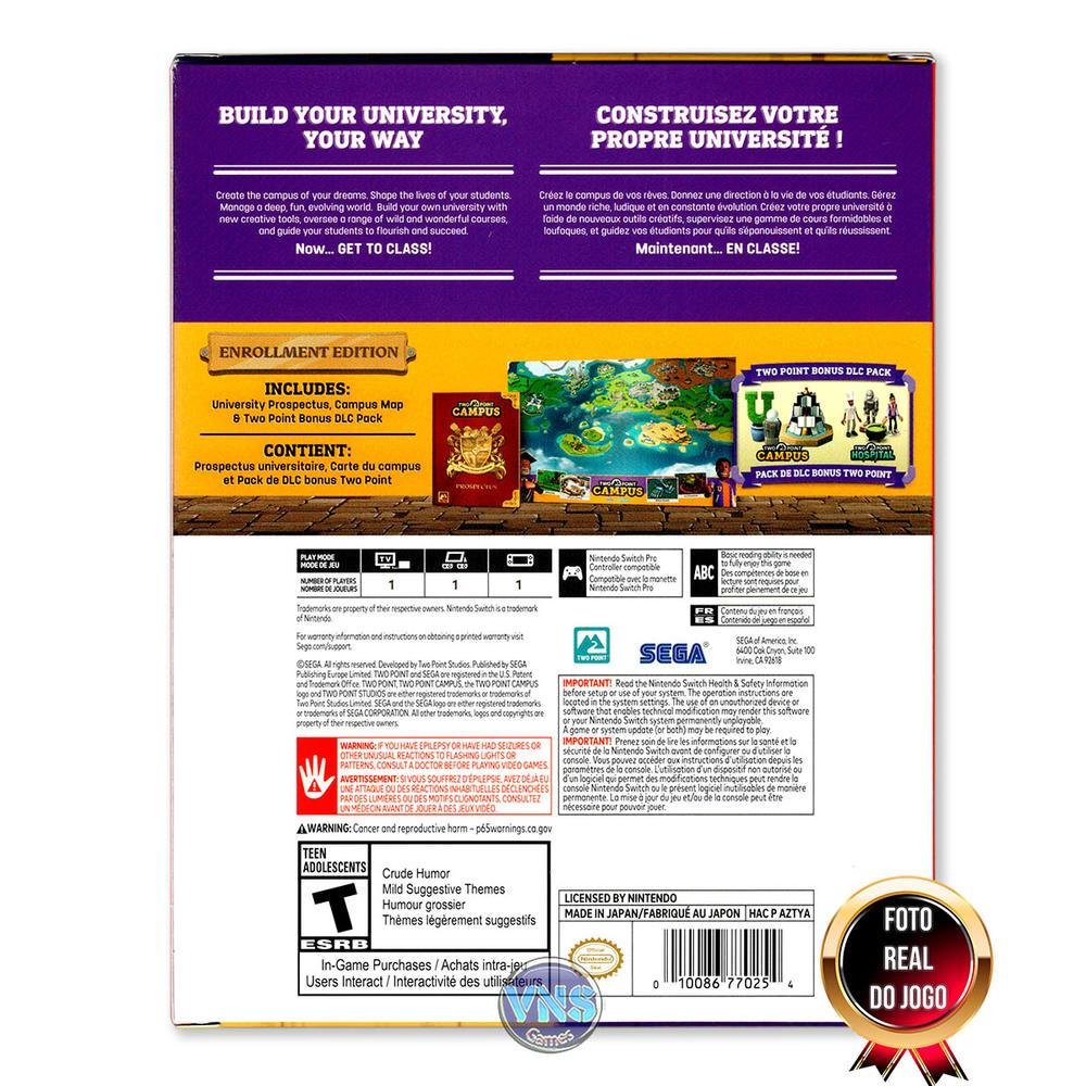 Two Point Campus: Enrollment Launch Edition - Switch Two Point Campus: Enrollment Launch Edition - Switch