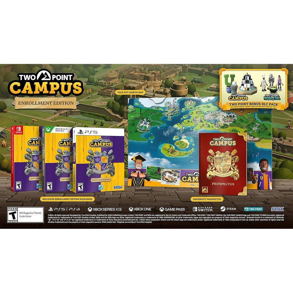 Two Point Campus: Enrollment Launch Edition - Switch Two Point Campus: Enrollment Launch Edition - Switch