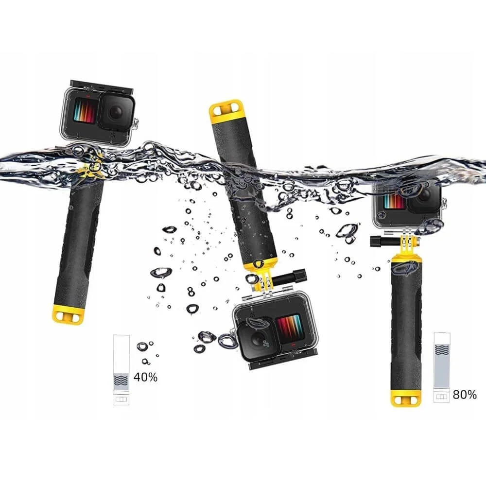 Bastão De Mão Flutuante Para Gopro E Câmeras Similares - Telesin. Bastão De Mão Flutuante Para Gopro E Câmeras Similares - Telesin.