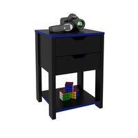 Gaveteiro Gamer Multimóveis Cr25058 Preto/azul
