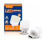 Mini Lâmpada Led Usb 1w Luz Branca E Quente Inova  Lan-30089