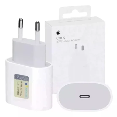 Carregador Fonte Apple Ipad Iphone Usb-c 20w   Anatel - Muvu3bz/a