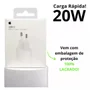 Carregador Fonte Apple Ipad Iphone Usb-c 20w   Anatel - Muvu3bz/a