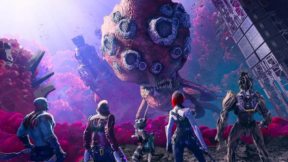Jogo Marvel Guardians Of The Galaxy Ps4, Europeu Em Português Jogo Marvel Guardians Of The Galaxy Ps4, Europeu Em Português
