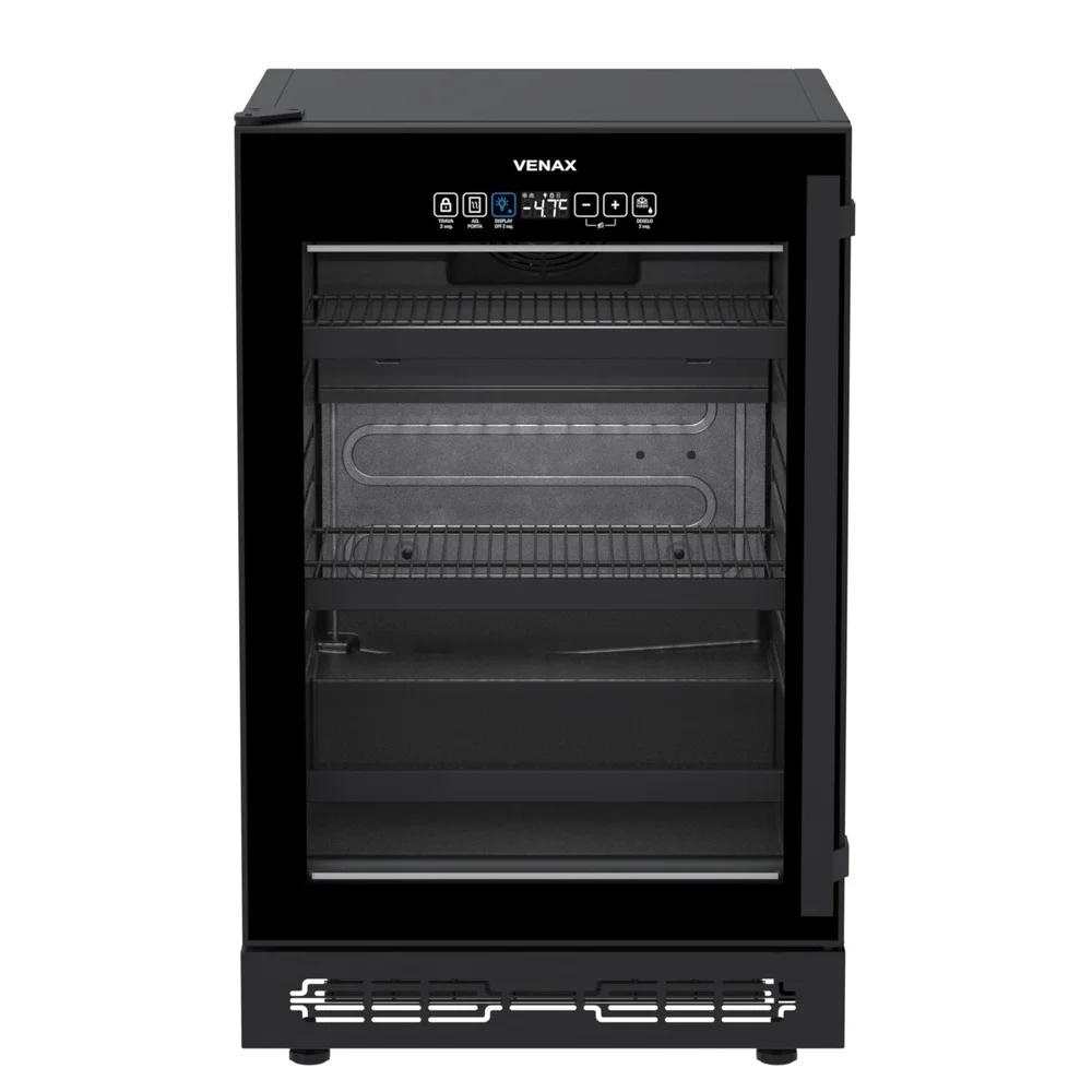 Cervejeira de Embutir Venax, 82L, Top Light, Touch, Porta Invertida, Preto, 127V Cervejeira de Embutir Venax, 82L, Top Light, Touch, Porta Invertida, Preto, 127V