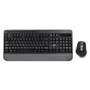 Kit Teclado E Mouse Multil Cs1200 Wireless, Multimídia, Bluetooth + USB, 3200dpi Ajustável, Preto - Tc301