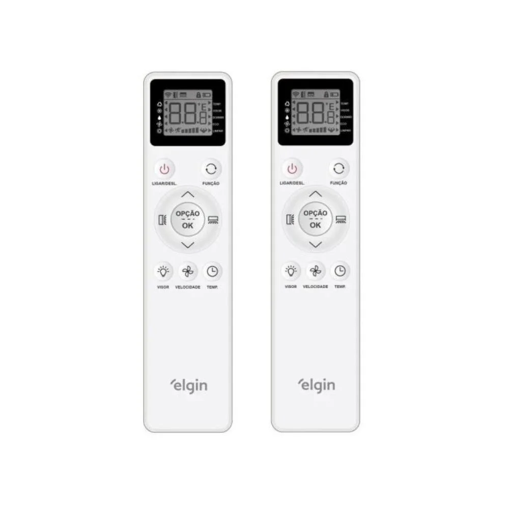 Ar Condicionado Bi-split Inverter Elgin 18.000 Btus Quente E Frio 220v (2x Evap Hw 12.000) Plus R-32 Wi-fi
