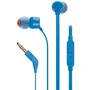 Fone De Ouvido Jbl Tune T110 / Com Fio - Azul