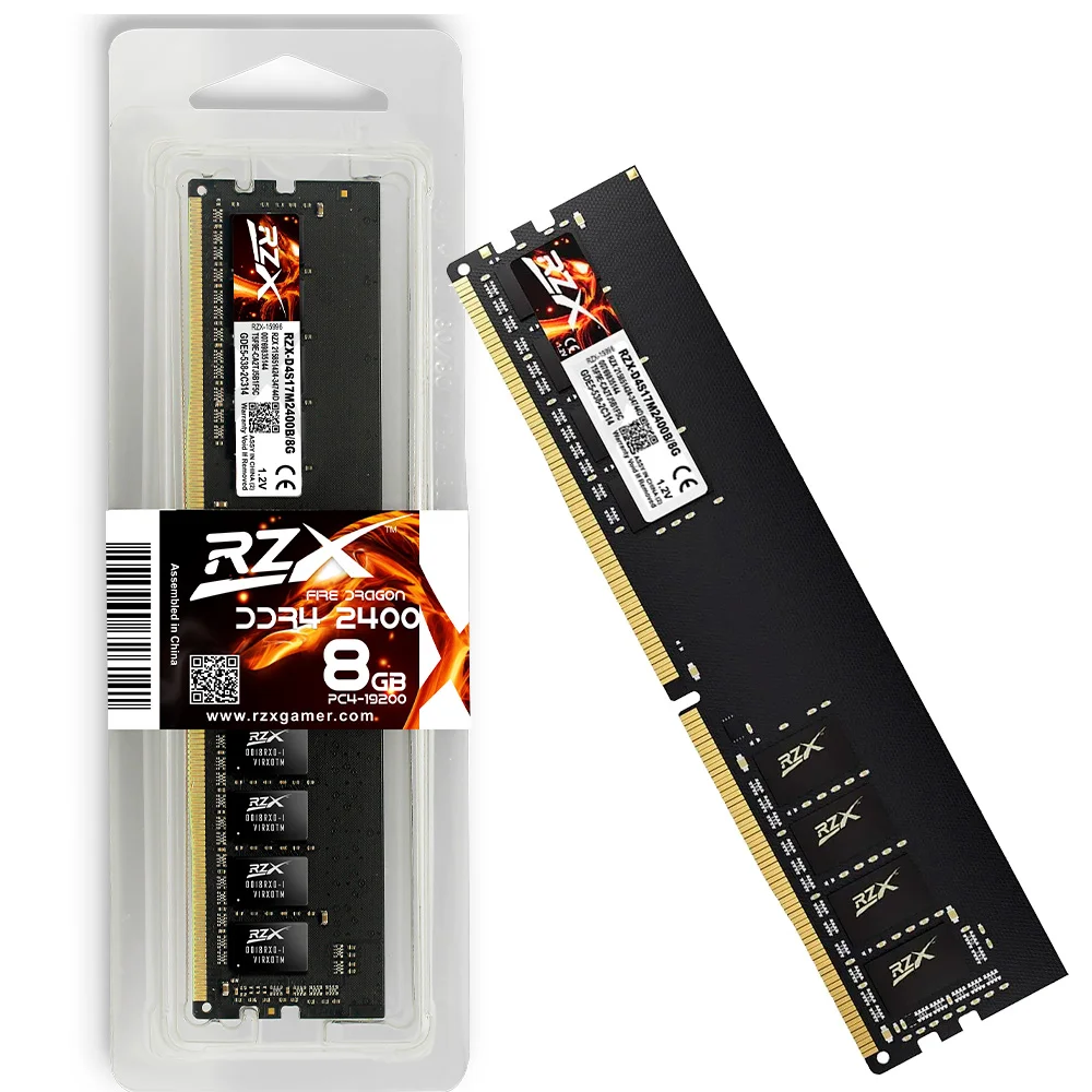 Memória Ram Gamer Rzx Firedragon Desktop 8GB KaBuM