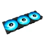Kit Cooler Gabinete Rise Mode X C/ 3x Fans 120mm 1200 Rpm ARGB - RM-XLD-01-ARGB