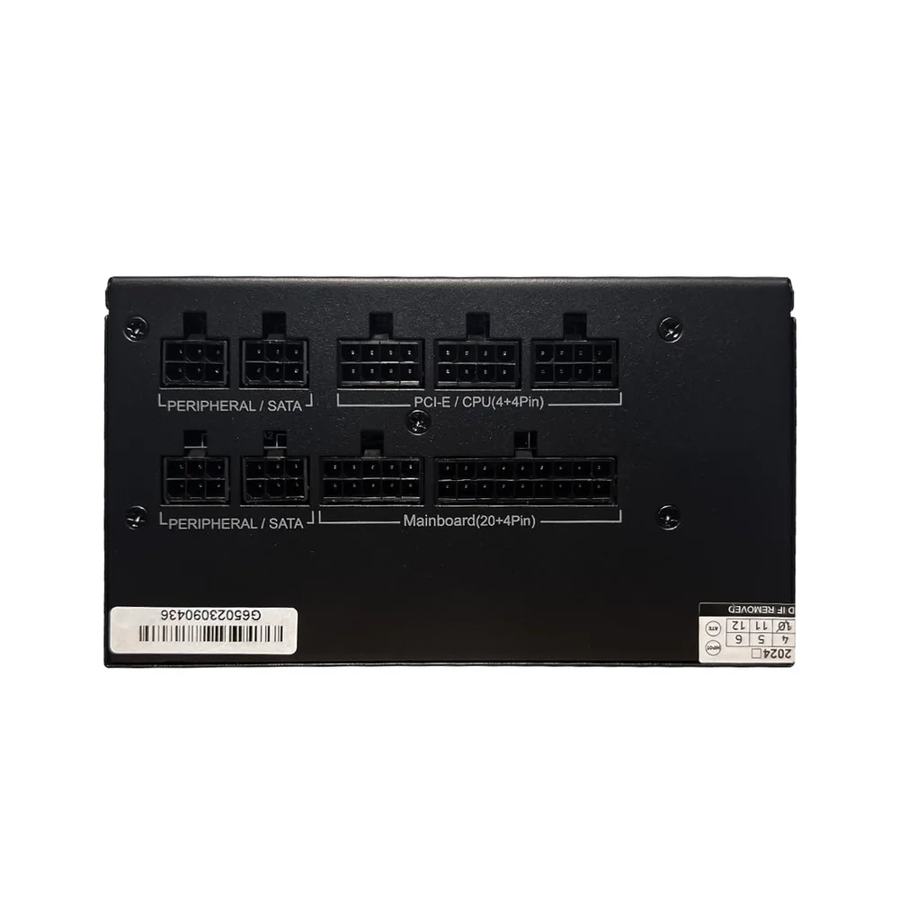 Fonte G-hox Kp650w Full Modular 80 Plus Bronze Cabo Força Fonte G-hox Kp650w Full Modular 80 Plus Bronze Cabo Força
