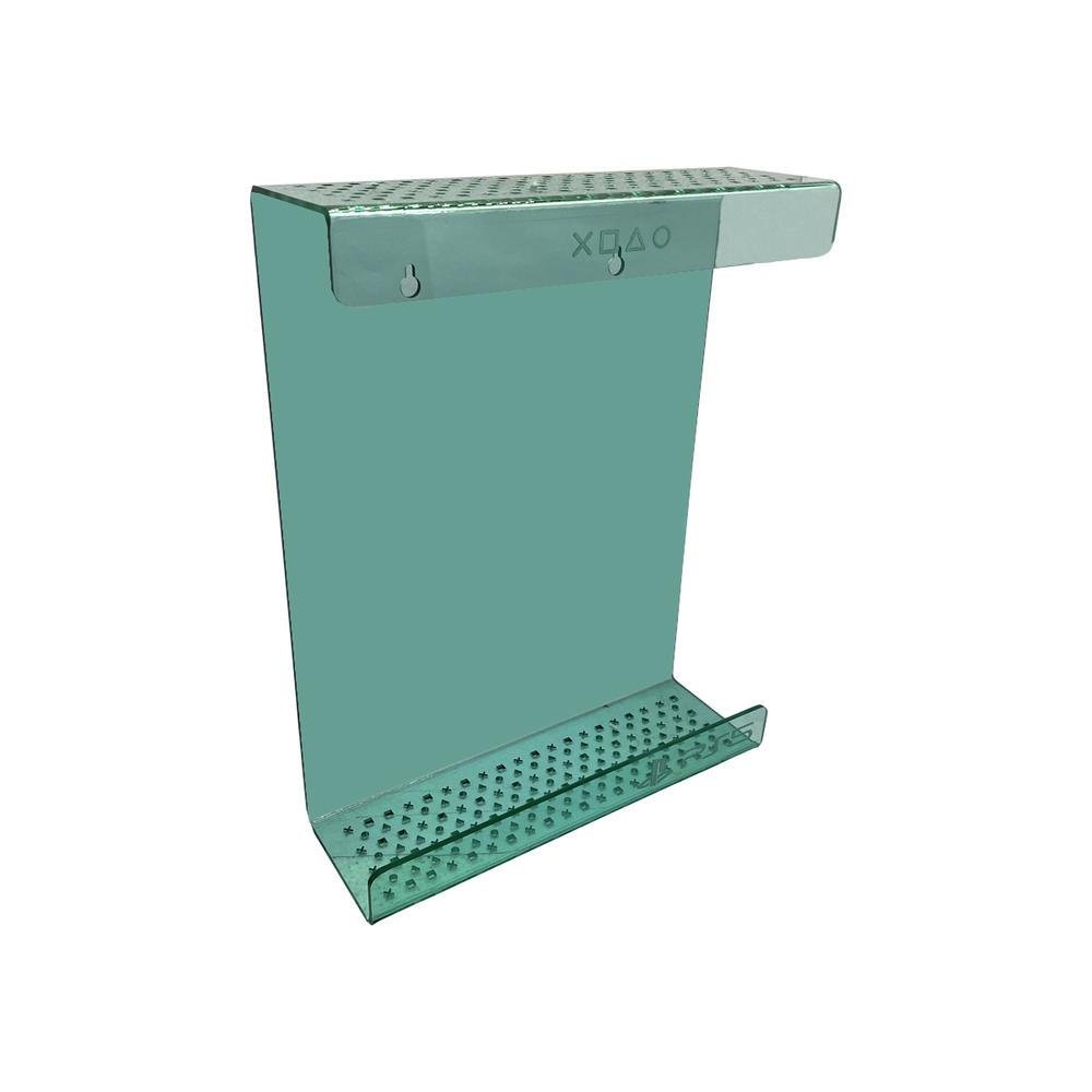 Suporte Console Parede Playstation 5 - Ps5 - Material Acrílico Vidro (acrílico Imita Vidro)