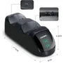 Base Dock Carregador Duplo 2 Controles Ps4 / Slim / Pro