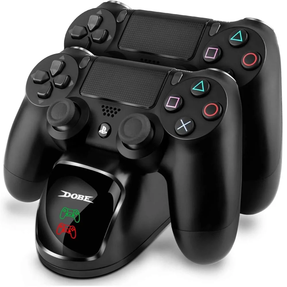 Base Dock Carregador Duplo 2 Controles Ps4 / Slim / Pro Base Dock Carregador Duplo 2 Controles Ps4 / Slim / Pro
