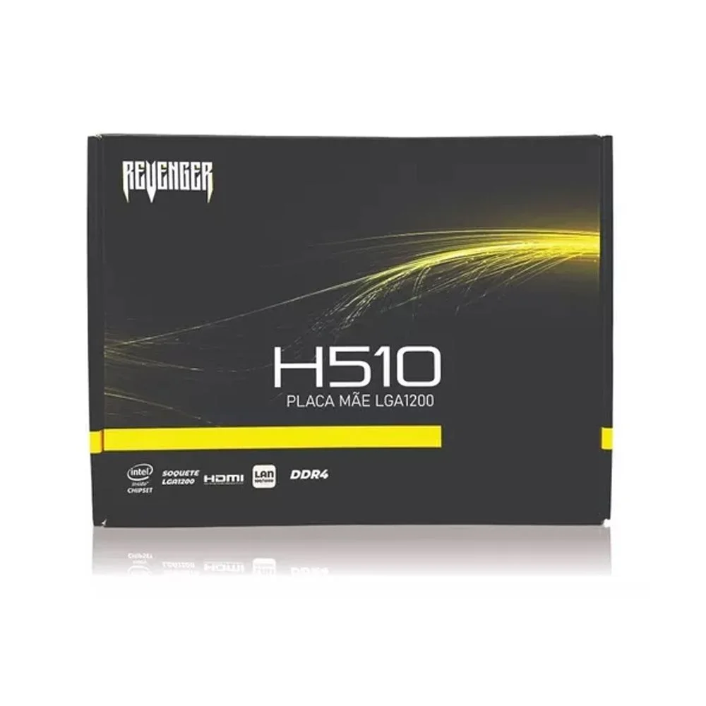 Placa Mãe LGA 1200 Chipset Intel H510 Ddr4 10º E 11º Geração Placa Mãe LGA 1200 Chipset Intel H510 Ddr4 10º E 11º Geração