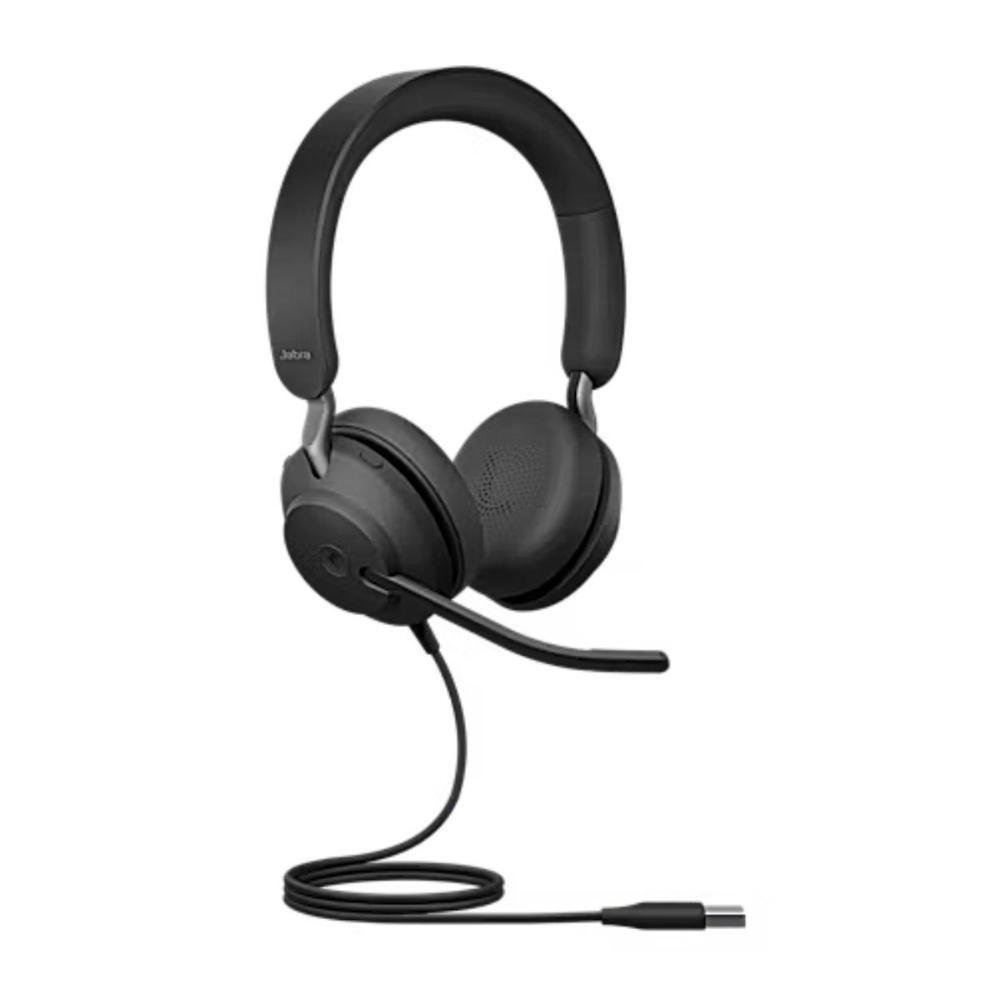 ［未開封］Jabra Evolve2 40 MS Stereo USB-A KaBuM Aperte o K e evolua em Tecnologia e Games