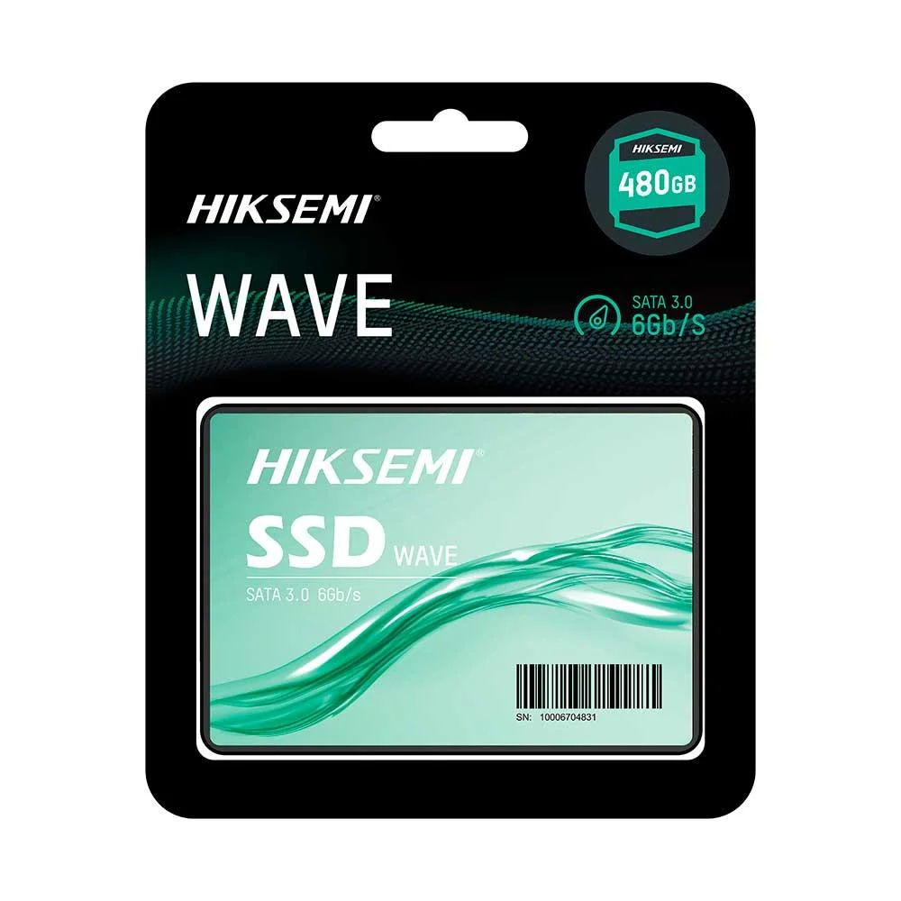 SSD Hiksemi 480GB 2,5" Sata 3 - Hs-ssd-wave(s)/480g SSD Hiksemi 480GB 2,5" Sata 3 - Hs-ssd-wave(s)/480g