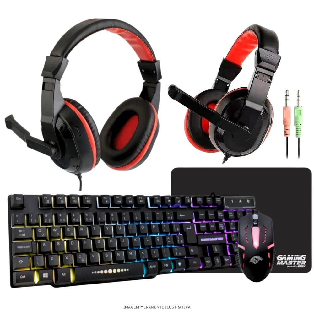 "Computador Gamer Completo Balão.info Intel Core I5 SSD 240GB 8GB Teclado Mouse Mouse Pad E Headset Gamer Monitor 24"" WINDOWS 10 Pro Trial" - view 2