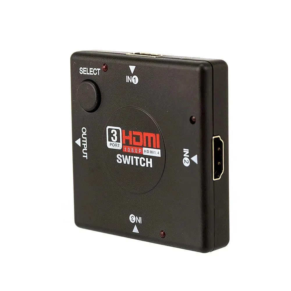 Switch HDMI 3 Portas 611081 Cirilo
