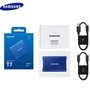Disco Sólido Externo Samsung Portable SSD T7 Mu-pc1t0 1TB Azul