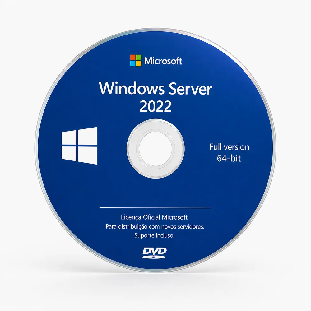Windows Server 2022 Standard 64 Bits Licença