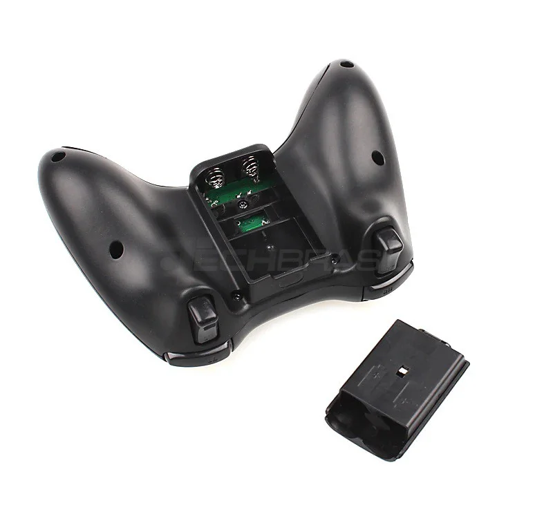 Controle Sem Fio XBOX 360 Para Computador Notebook Playstation 3 + Receiver Preto Controle Sem Fio XBOX 360 Para Computador Notebook Playstation 3 + Receiver Preto