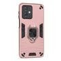 Capa Anel Magnetico Anti Impacto Para Motorola Moto G64 Cor:rose-gold