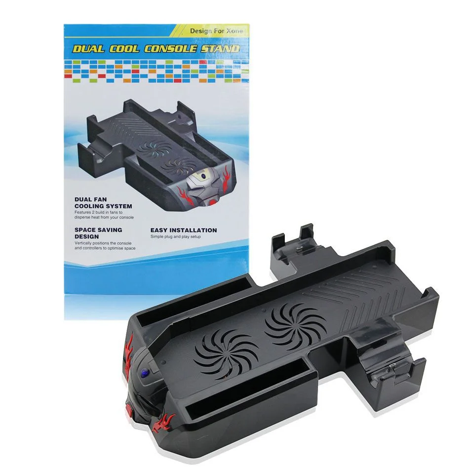 Base Suporte Cooler Para XBOX One Fat Carregador De Controle Usb Base Suporte Cooler Para XBOX One Fat Carregador De Controle Usb