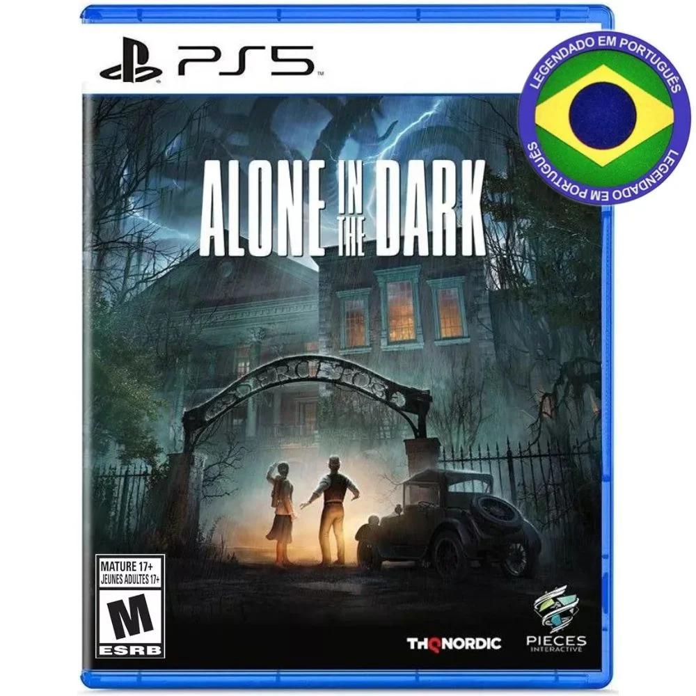 Alone In The Dark Ps5 Mídia Física Lacrado Americano Alone In The Dark Ps5 Mídia Física Lacrado Americano