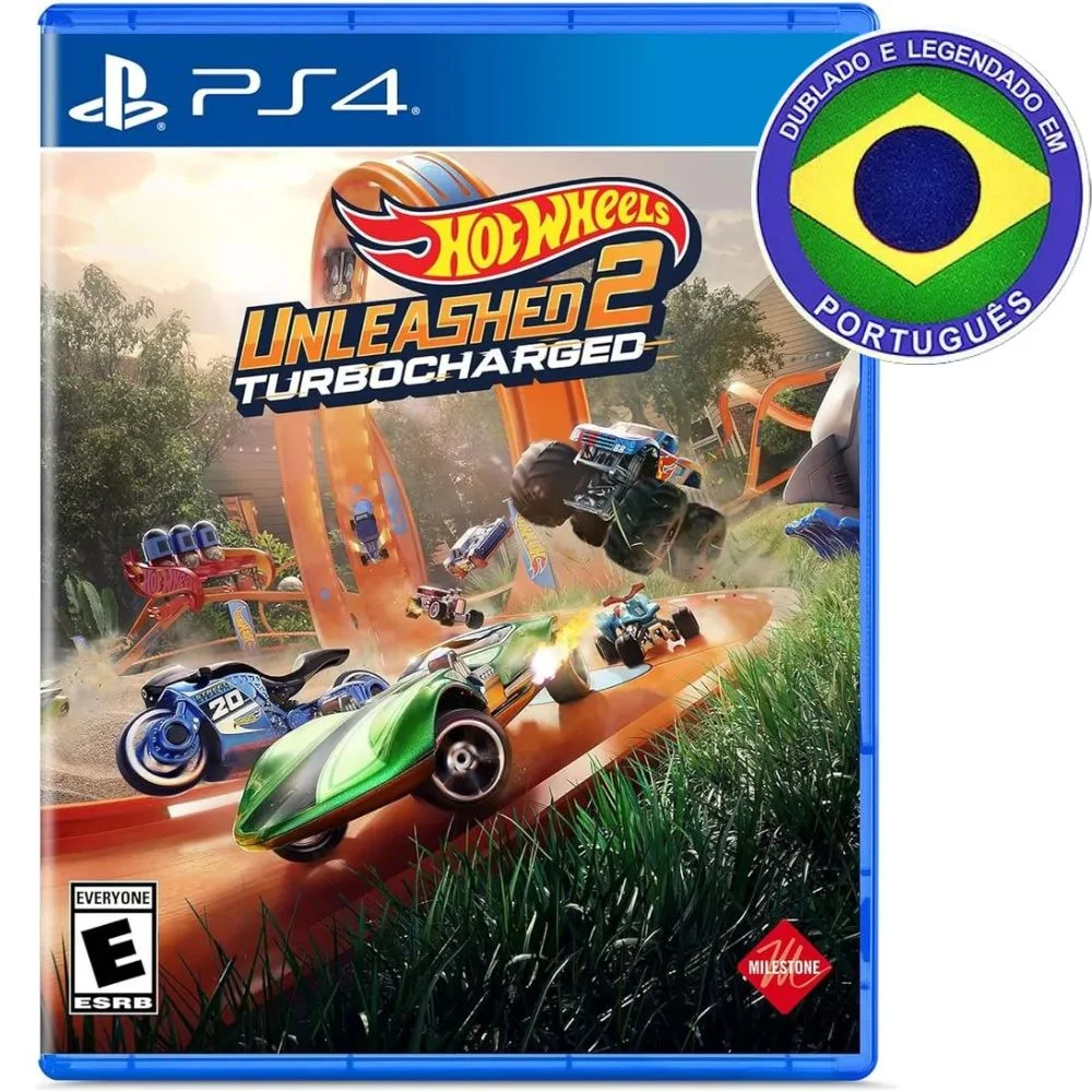 Hot Wheels Unleashed 2 Turbocharged Ps4 Midia Fisica Dublado Em Português Hot Wheels Unleashed 2 Turbocharged Ps4 Midia Fisica Dublado Em Português