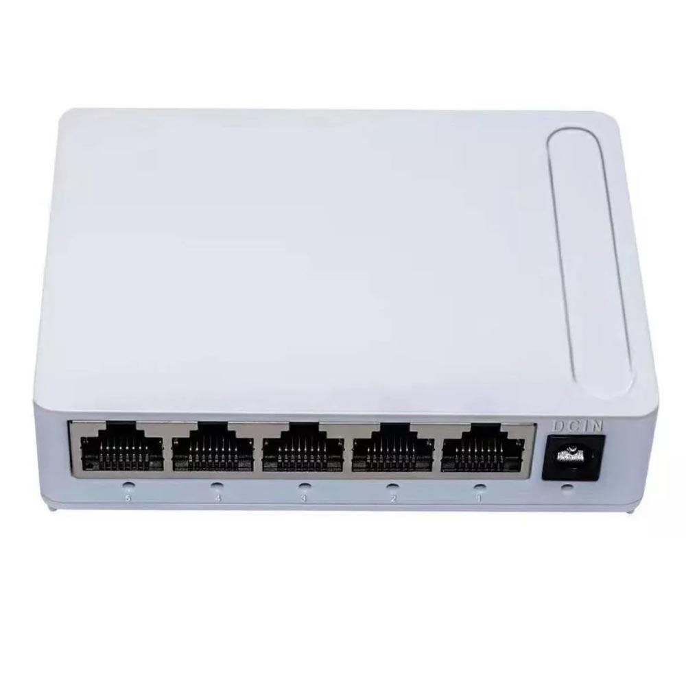 Switch 5 Portas 10/100mbps Função Auto Mdi/mdix