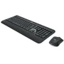 Kit Teclado E Mouse Logitech Wireless Multimídia Mk540 Advanced Preto