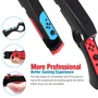 Grip Pistola Rifle Suporte Para Nintendo Switch Joy-con Preta