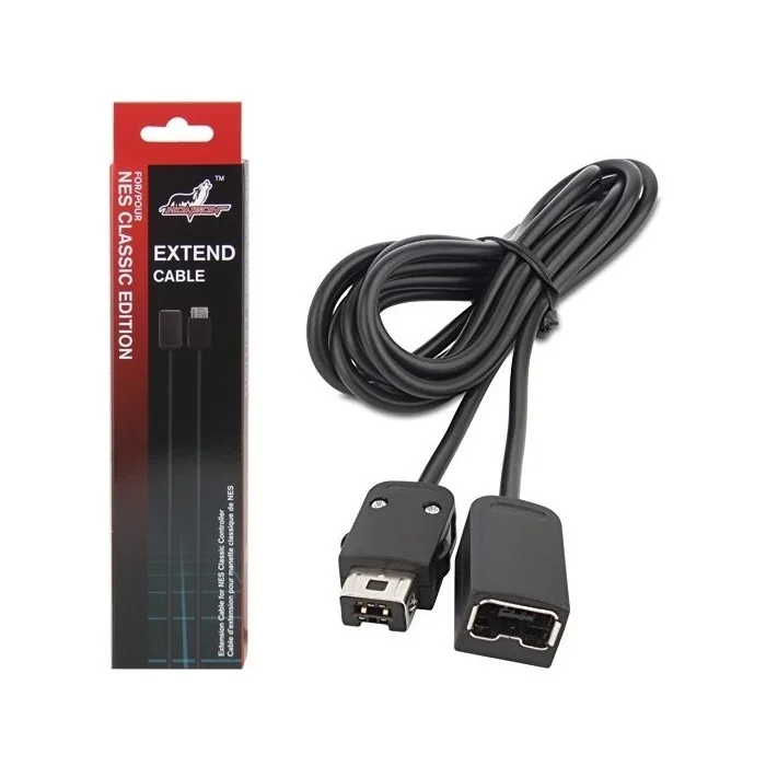 Cabo Extensor Controle Nintendo Nintendinho Nes Classic 3m Cabo Extensor Controle Nintendo Nintendinho Nes Classic 3m